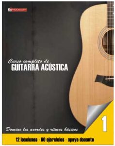 Curso completo de guitarra acústica nivel 1