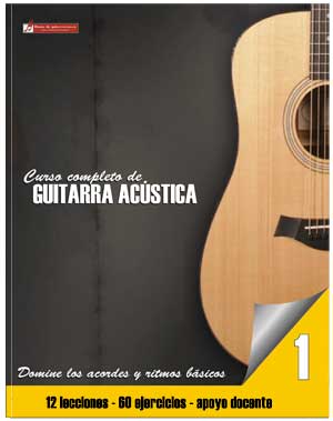 Curso completo de guitarra acústica nivel 1