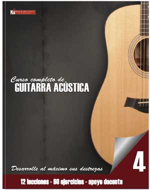 Curso completo de guitarra acústica nivel 4